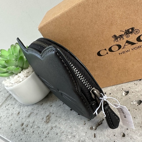 NWT Coach Cat Coin Case - Picture 6 of 10
